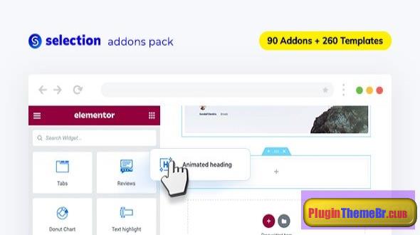 Selection v1.12.2 – Elementor Addons Pack for WordPress