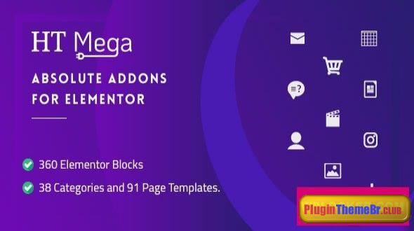 HT Mega Pro v1.8.3 – Absolute Addons for Elementor Page Builder
