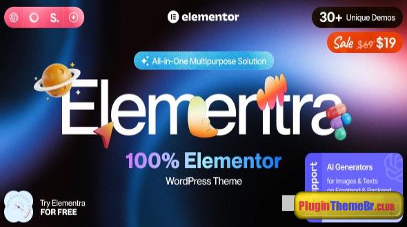 Elementra – % Elementor WordPress Theme v1.0.7
