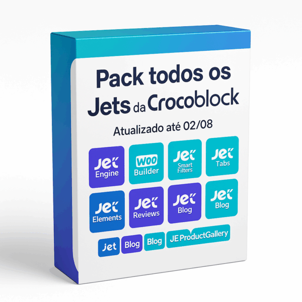 Pack Completo Jets Crocoblock – Atualizado 02/08