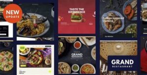 Grand Restaurant – Restaurant Cafe Theme v7.0.7