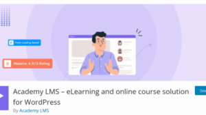 Academy LMS – All in One WordPress LMS Plugin For Your Online Courses v3.3.6
