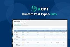 Advanced Custom Post Types (ACPT) v2.0.35