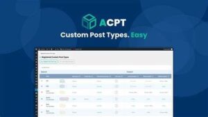 Advanced Custom Post Types (ACPT) v2.0.36