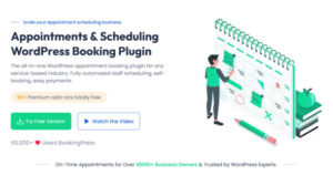 BookingPress – Appointment Booking plugin v4.5