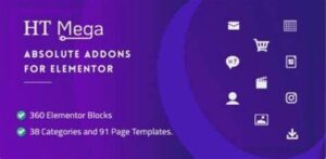 HT Mega – Absolute Addons for Elementor Page Builder v2.1.0