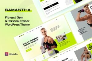 Samantha – Fitness WordPress Theme v1.2.0