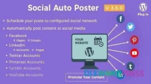 Social Auto Poster – WordPress Plugin v5.5.3