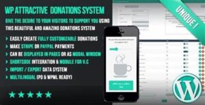 WP Attractive Donations System – Easy Stripe & Paypal donations v1.29