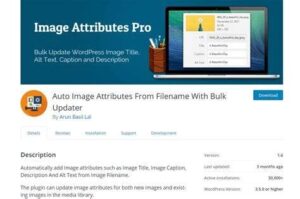Auto Image Attributes v4.8
